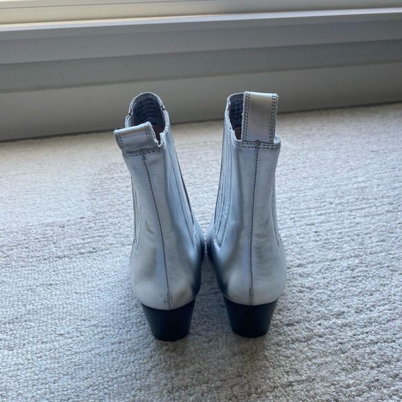 J. Crew Piper Ankle Boots in Metallic Leather Size 6 - Picture 8 of 8